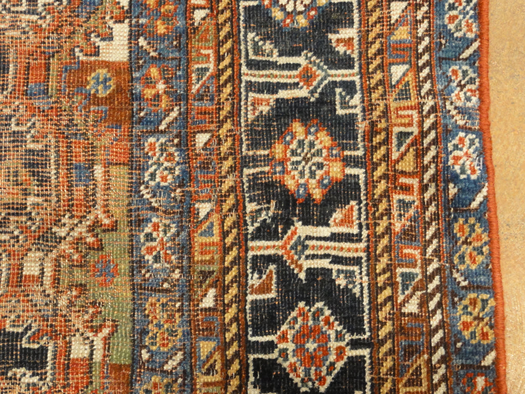 Antique Qashqai Rug 34976