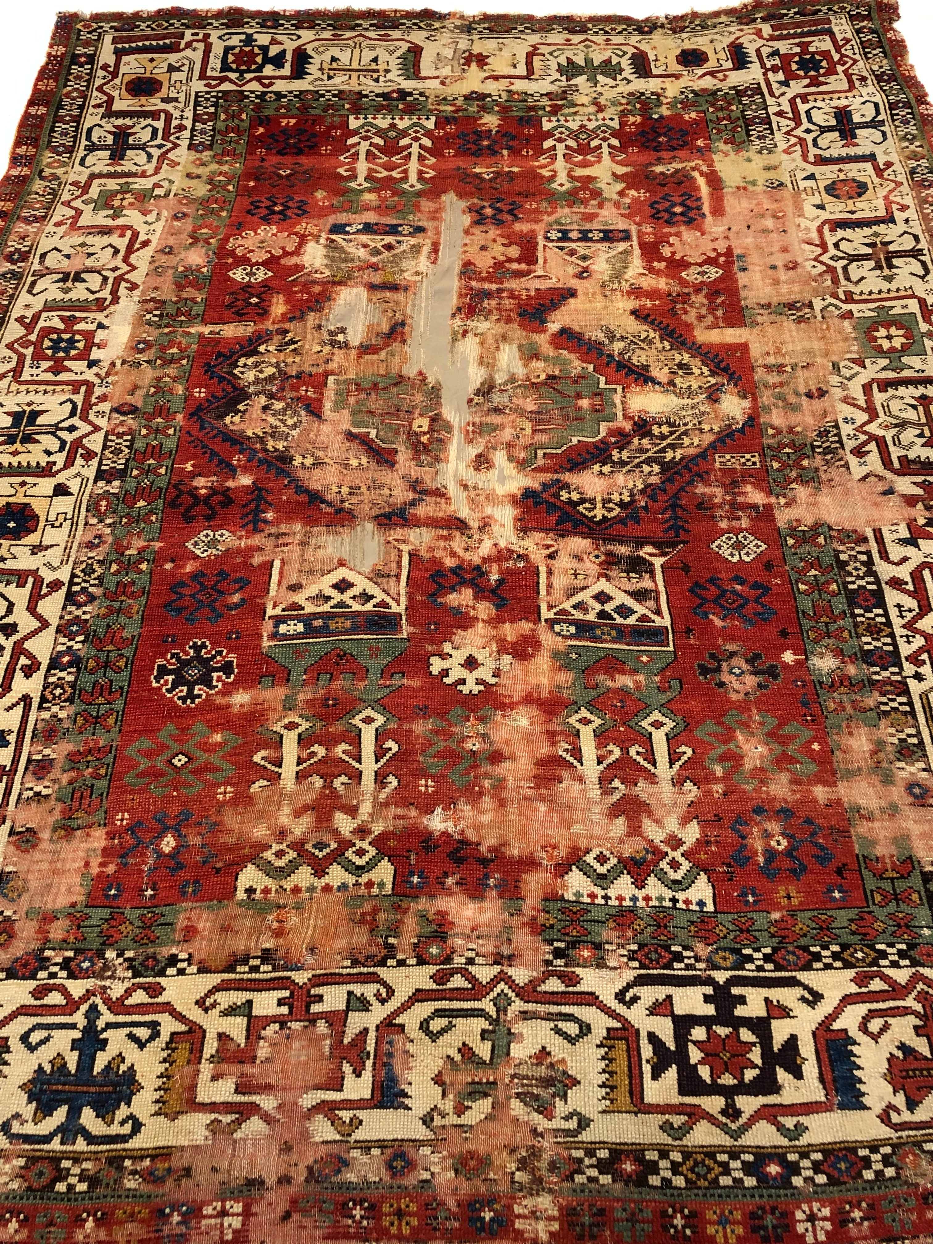 17th Century Turkish Konya Rug 37889