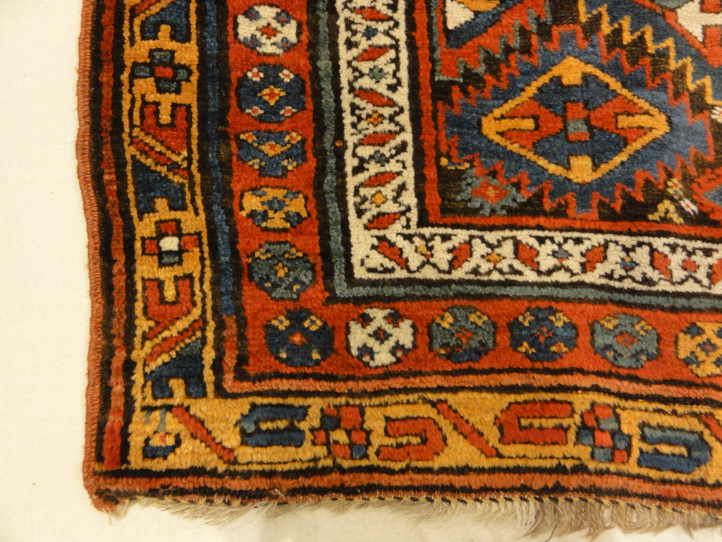Rare Antique Shahsavan Savojbolagh Rug 30655