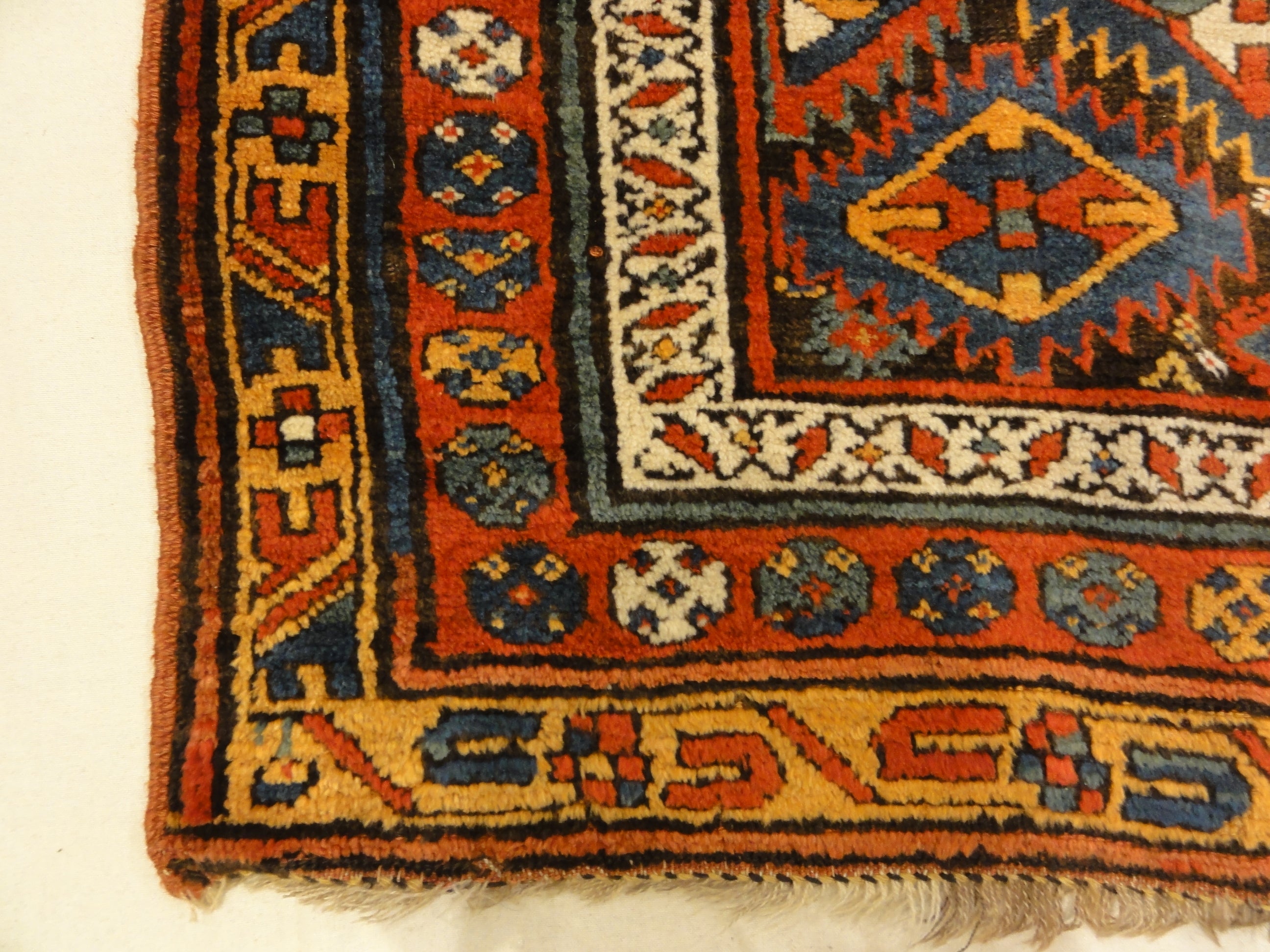 Rare Antique Shahsavan Savojbolagh Rug 30655