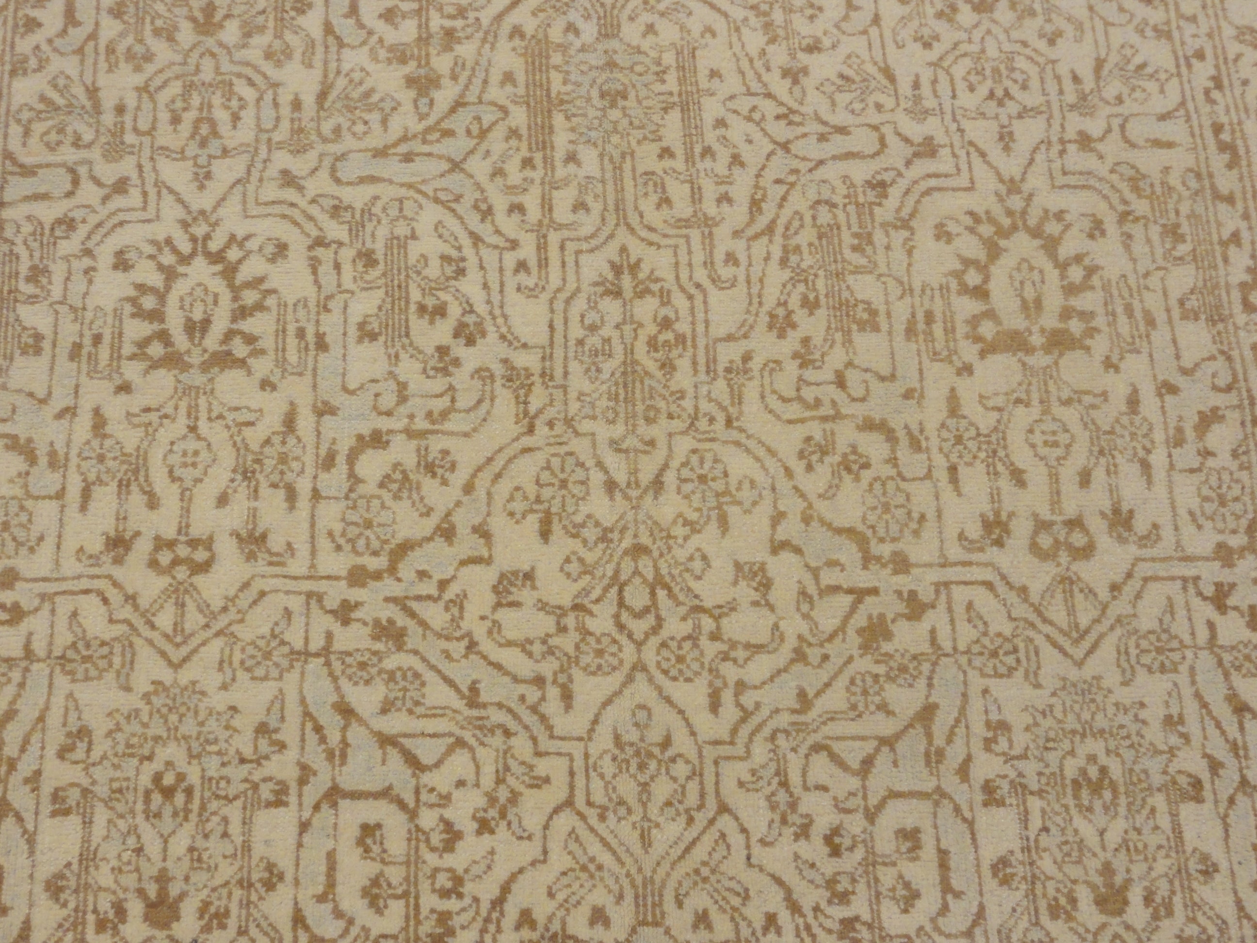Antique Ivory on Ivory Larestan Rug 30471
