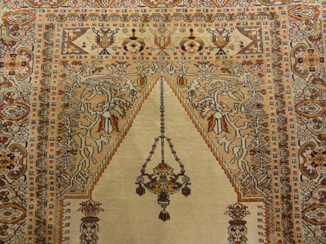 Antique Goerdes Prayer Rug Santa Barbara Design center 30025-4