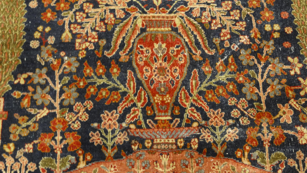 Rare Antique Mille Fleurs 34520