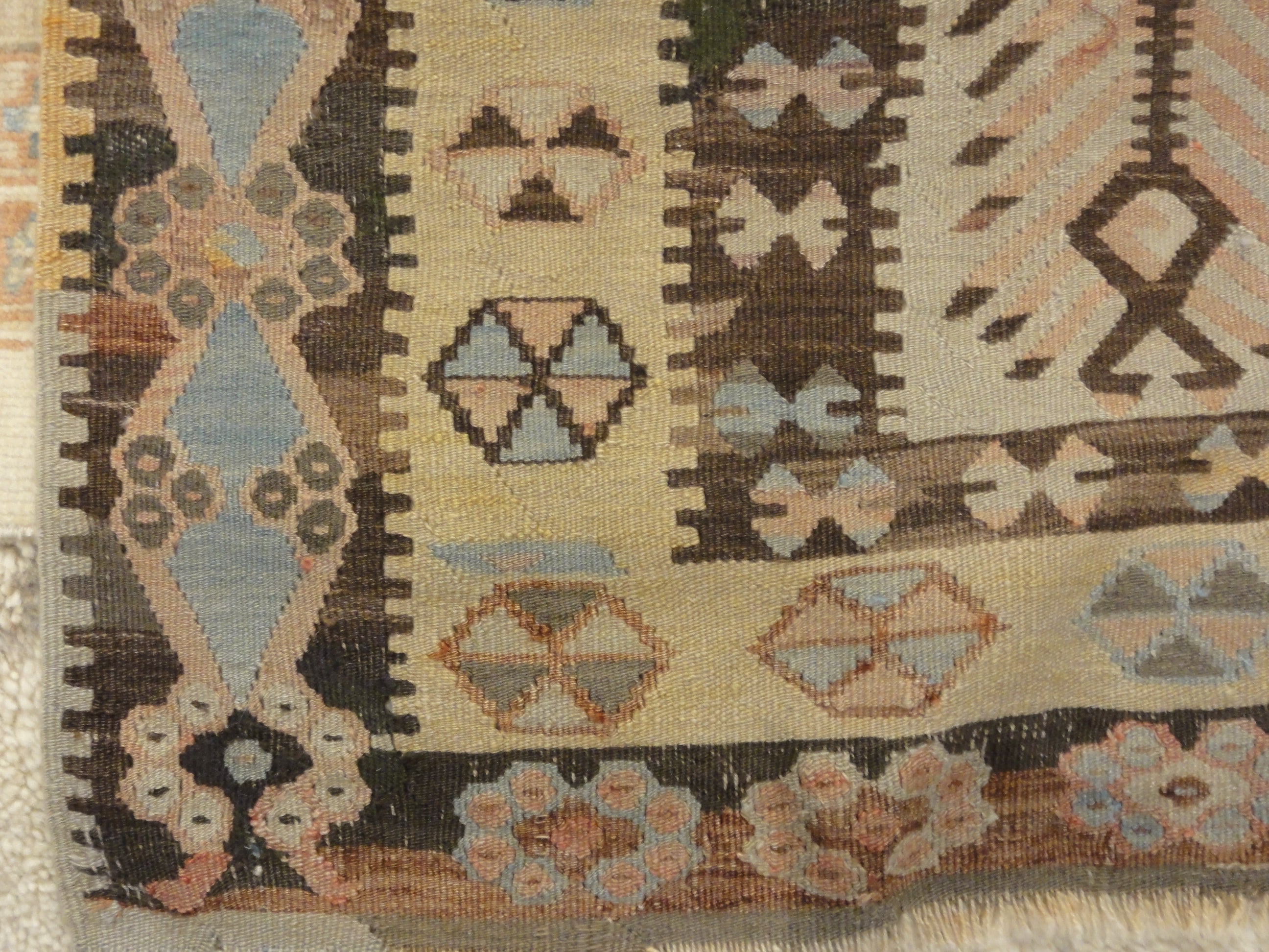 Antique Prayer Turkish Rug 33170