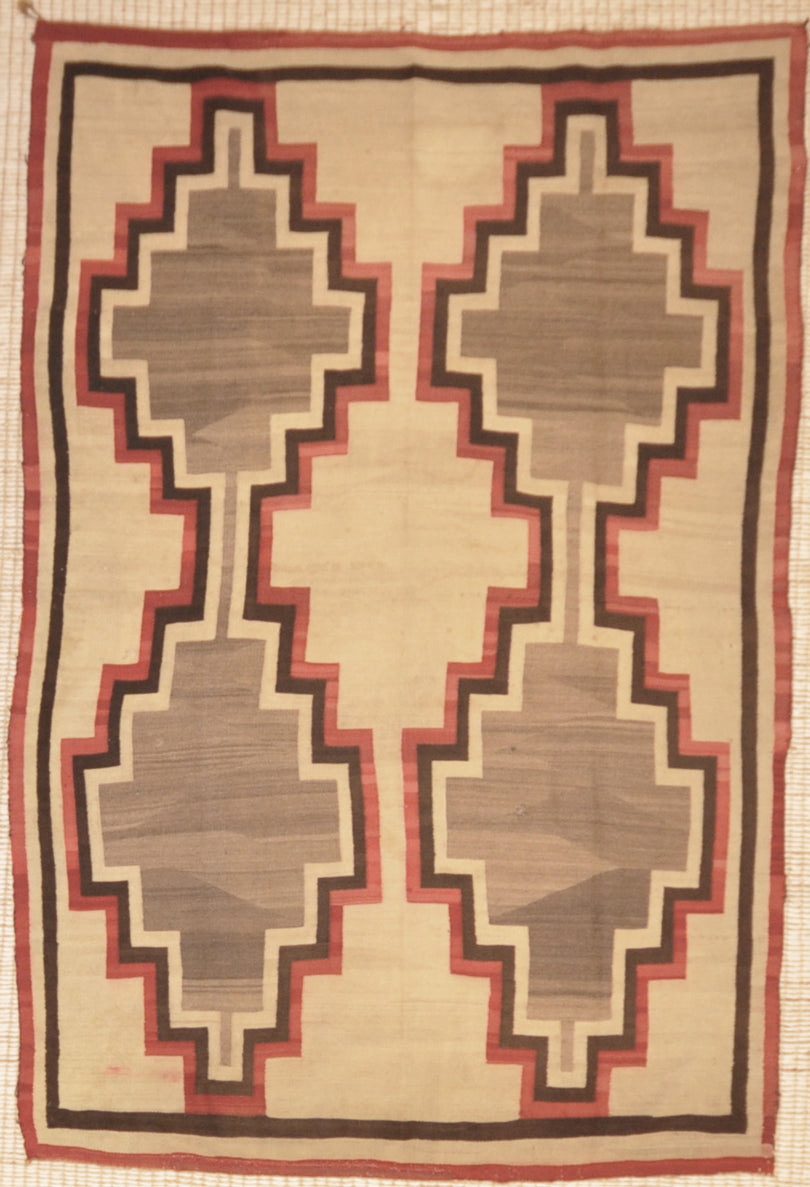 28484 Rare Antique Native American Kilim