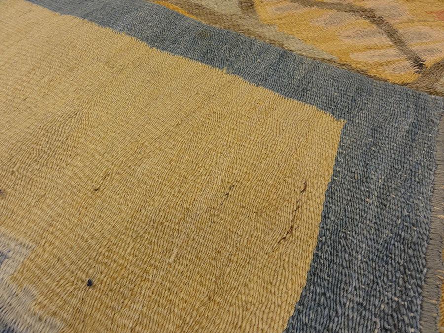 Beautiful Antique Bessarabian Kelim Rug. A piece of genuine authentic woven carpet art sold by Santa Barbara Design Center Rugs and More.