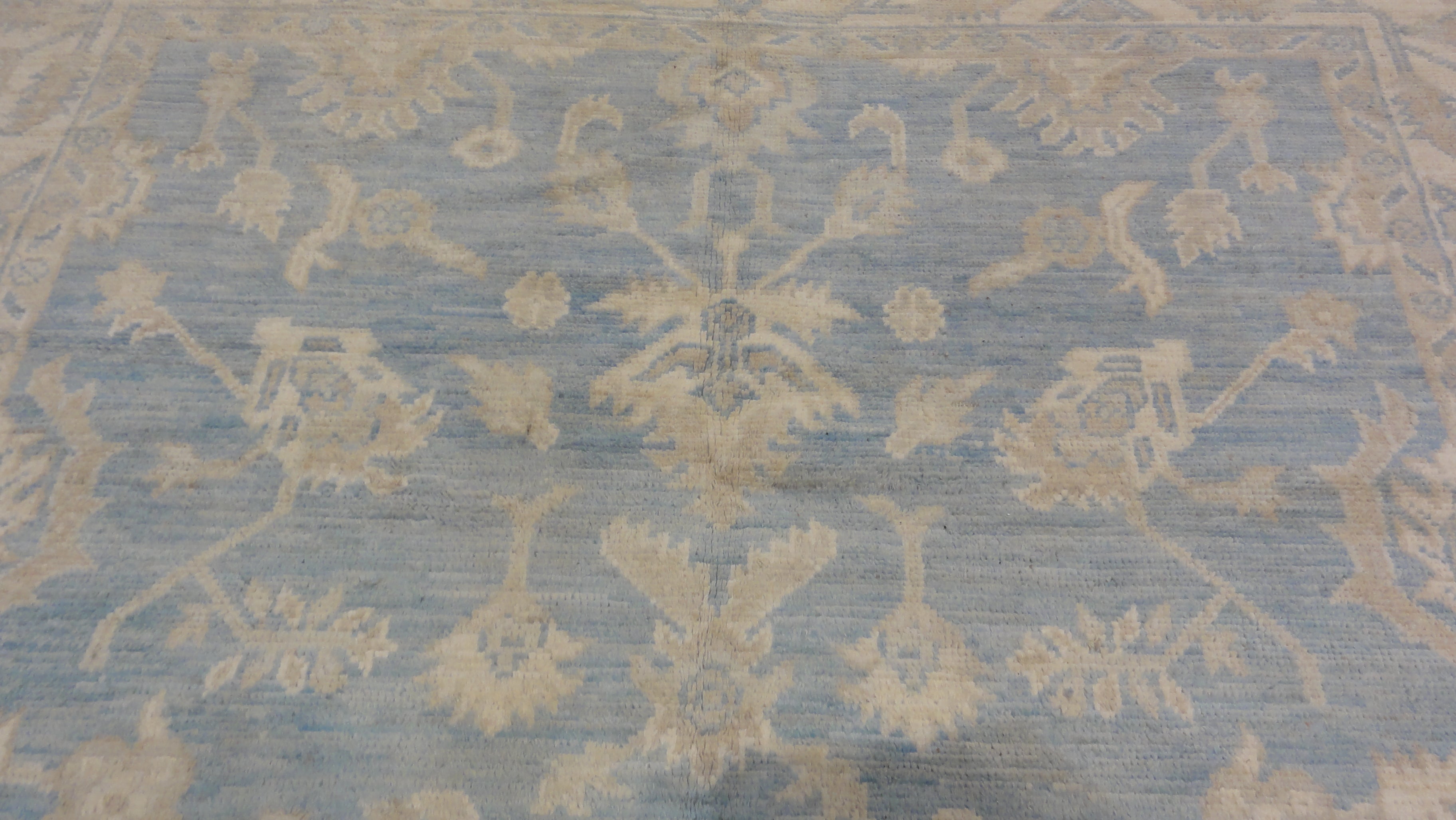 34297 Antiqued Angora Oushak