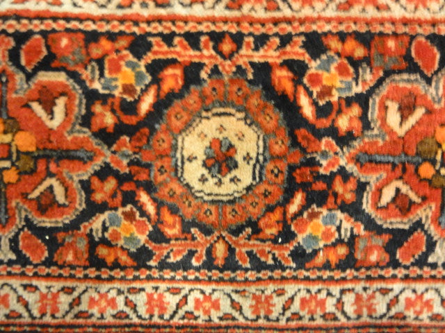 Fine Antique Persian Farahan Kork Wool 30110