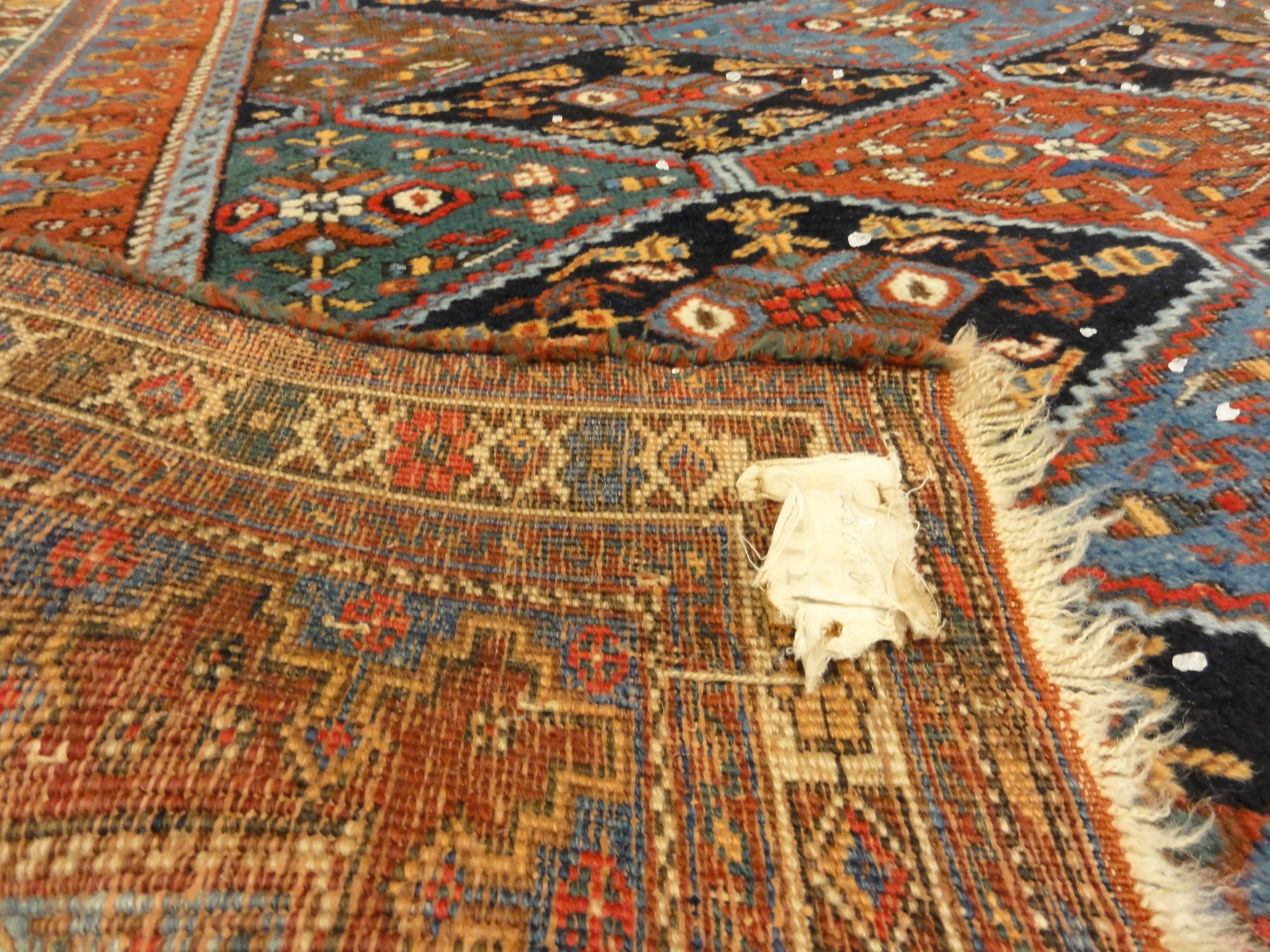 44934 Fine Antique Afshar Rug