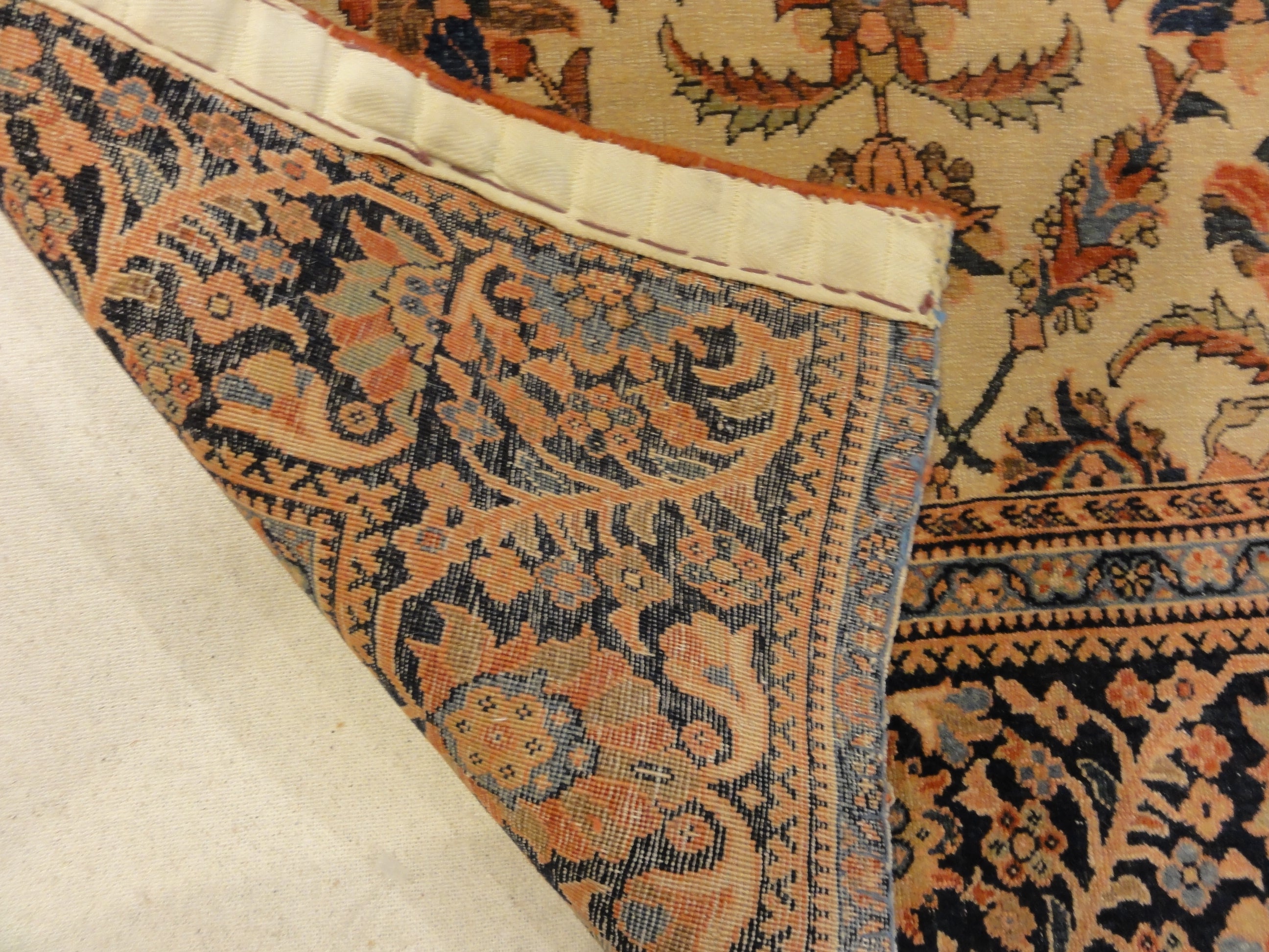 Extraordinarily Finely Knotted Exemplary Farahan Rug With a Classic Design Genuine Woven Carpet Art Santa Barbara Design Center Rugs and More