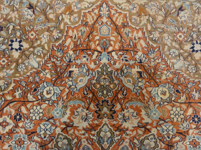 33646 Vintage Kashmiri Rug