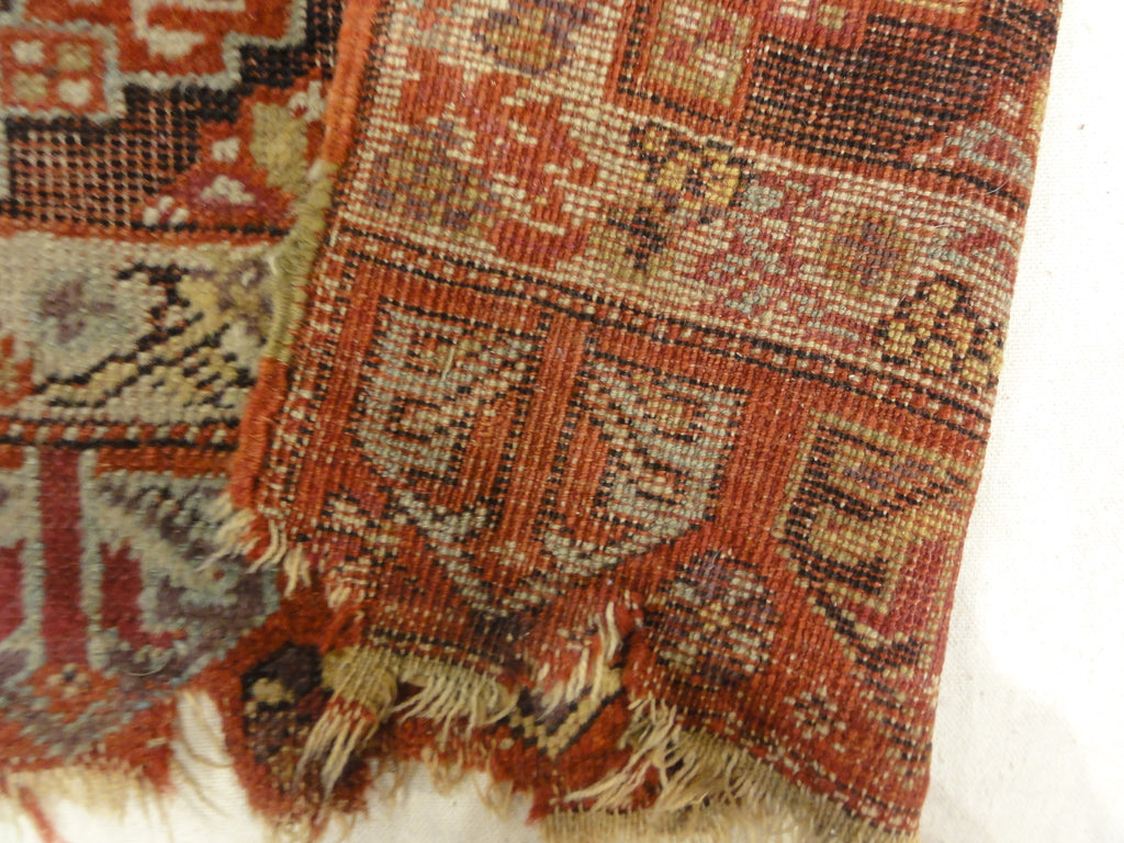 Antique Turkish Handwoven Mugur Rug Genuine Authentic Intricate Woven Carpet Art Santa Barbara Design Center Rugs and More