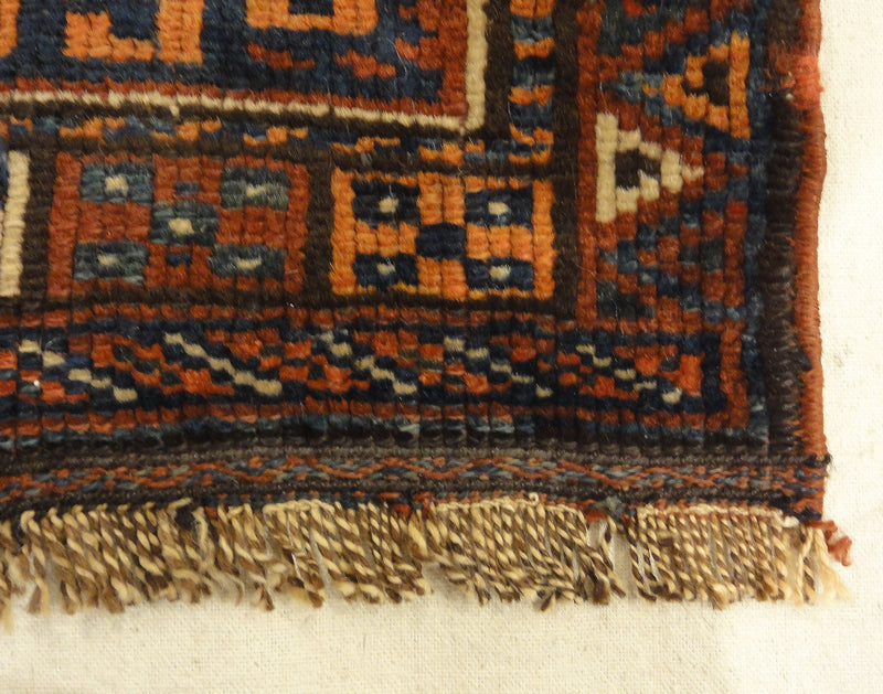 30814 Antique Kurdish Woven CA 1890