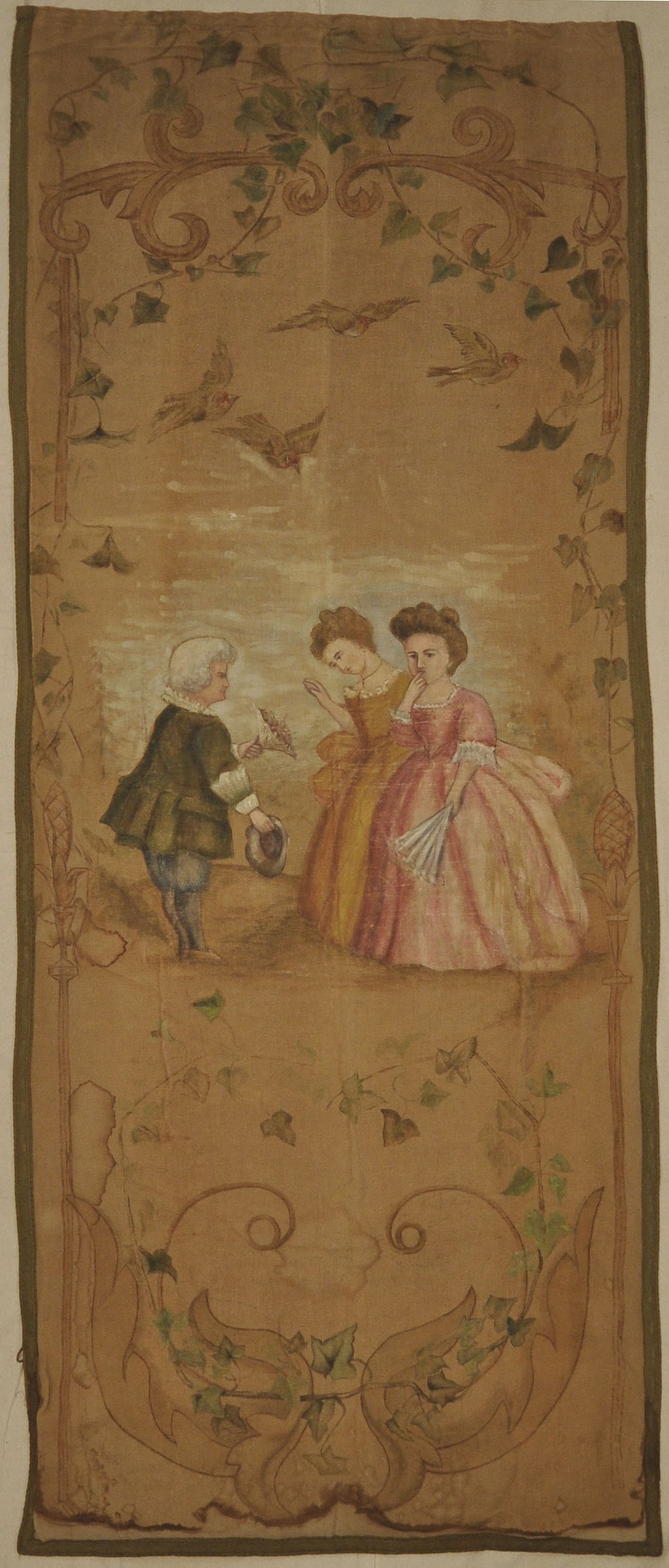 18th Century French Tapestry I santa barbara design center-7