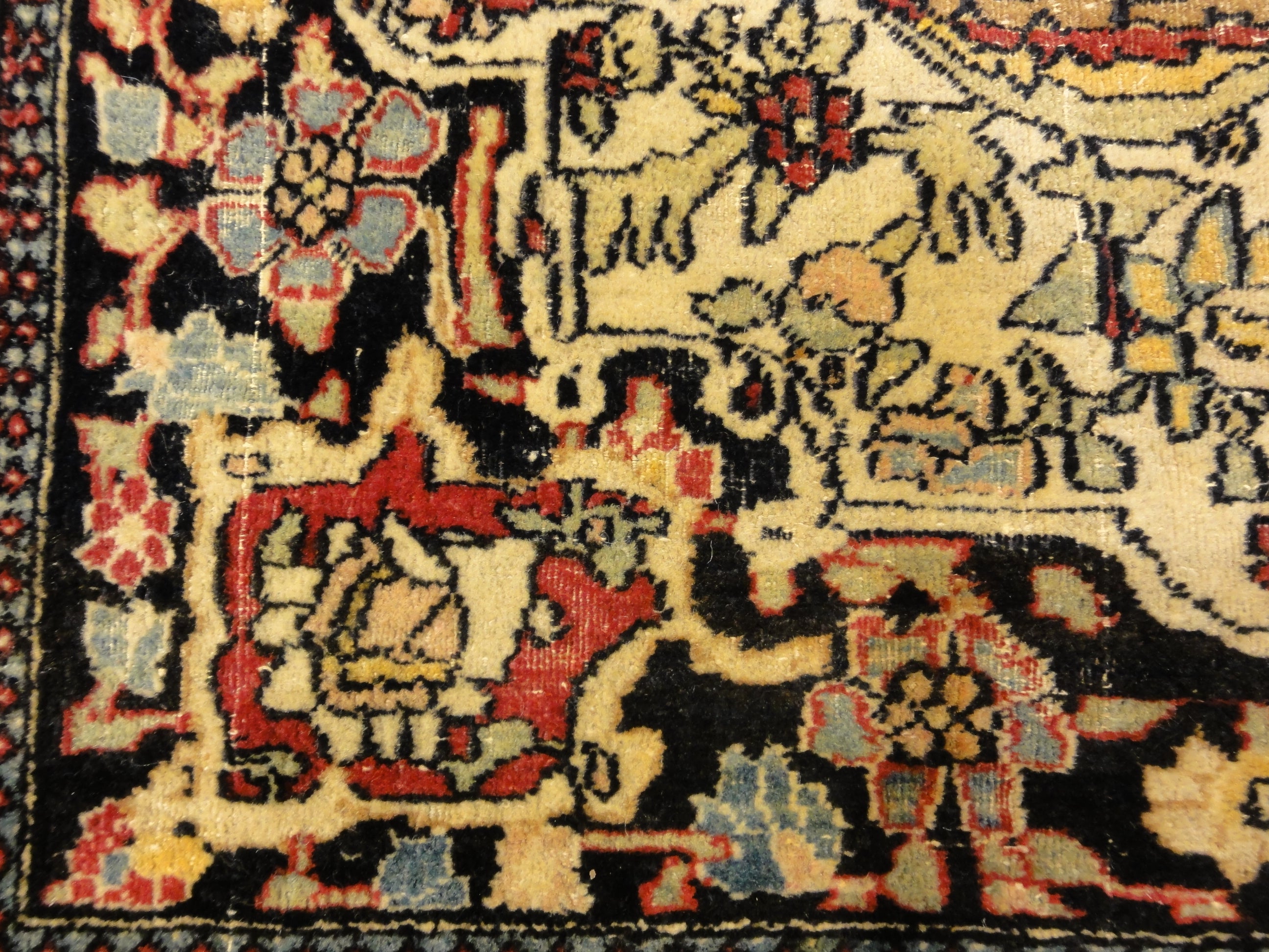 Antique Kerman Rug Circa 1890 36243