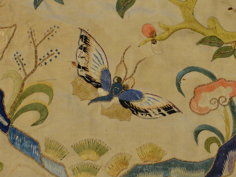 Rare Chinese Silk Textile 31750