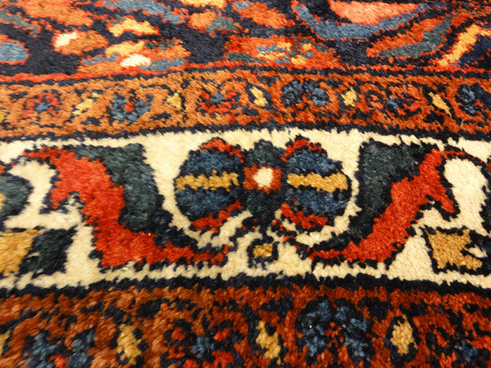 35097 Antique Bakhtiari Rug