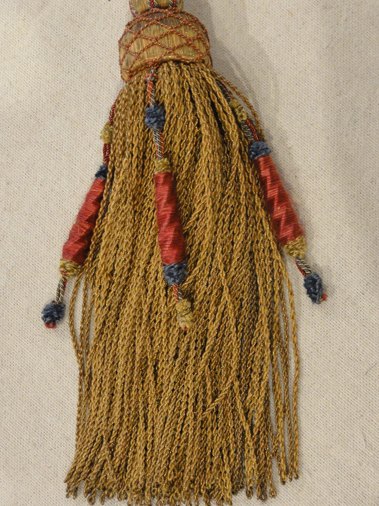 31776 Antique Mughal Sash 17th Century (Patka)