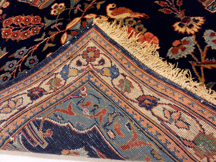 Antique Kashan Kurk Rugs and More