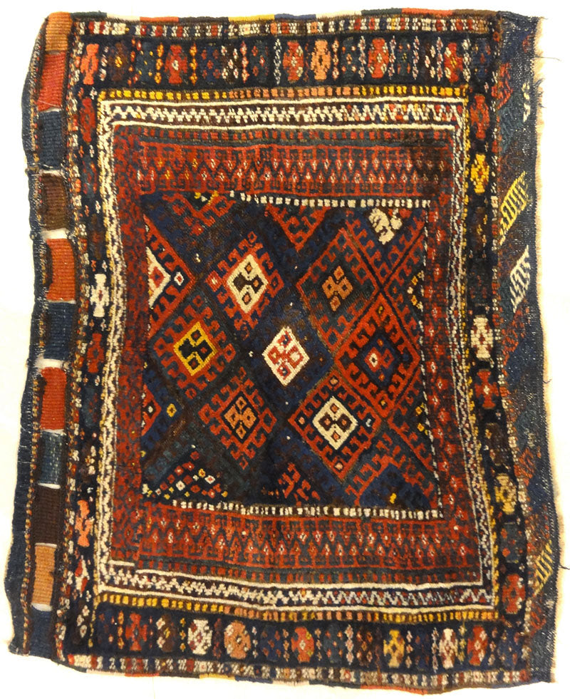 Antique W. Persian Jaf Kurd. Rugs & More in the Santa Barbara Design Center. This is a very well woven bagface, making the old bagfaces very rare.
