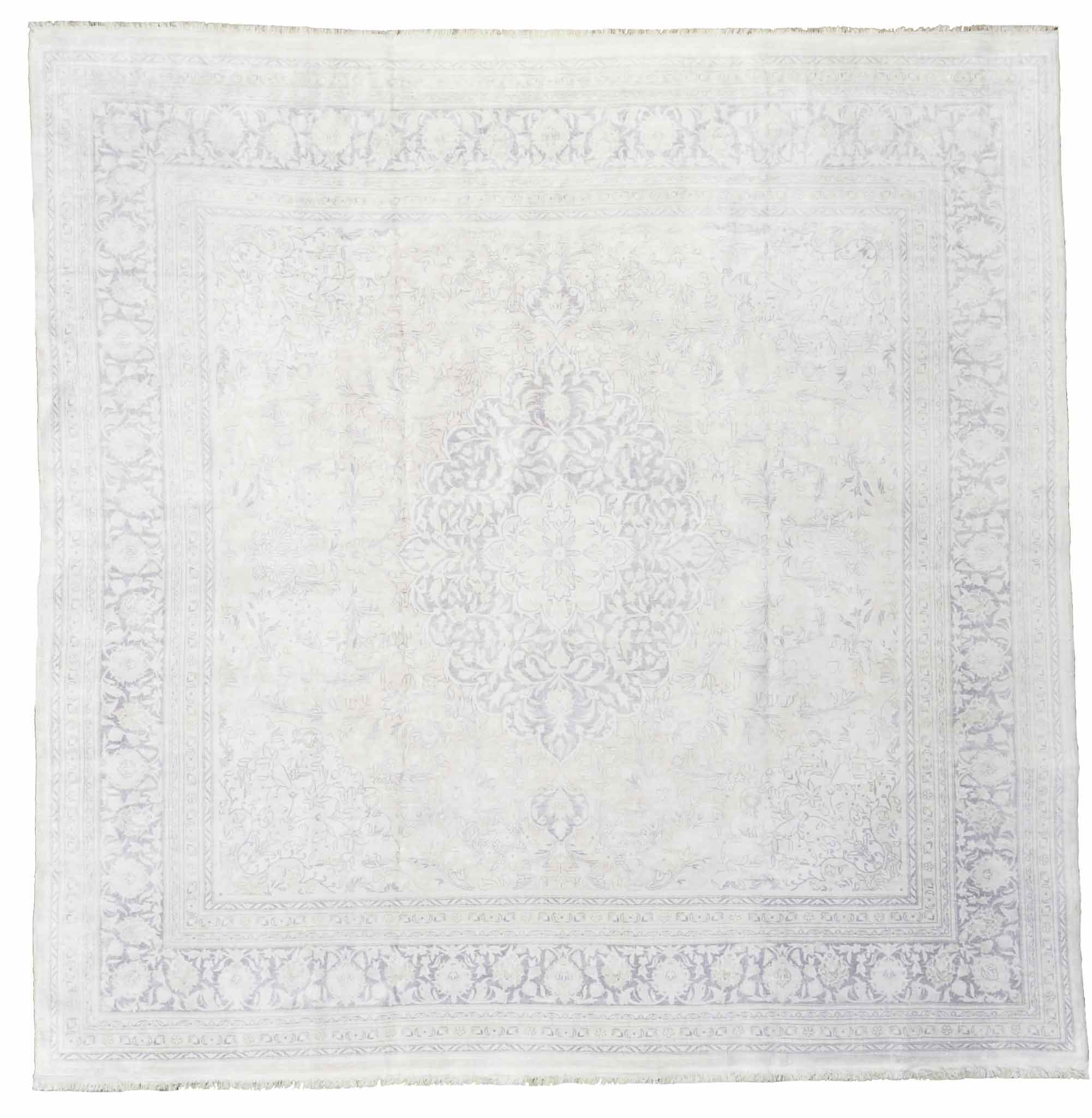 Rugs & More-Vintage Silk Garden of paradise