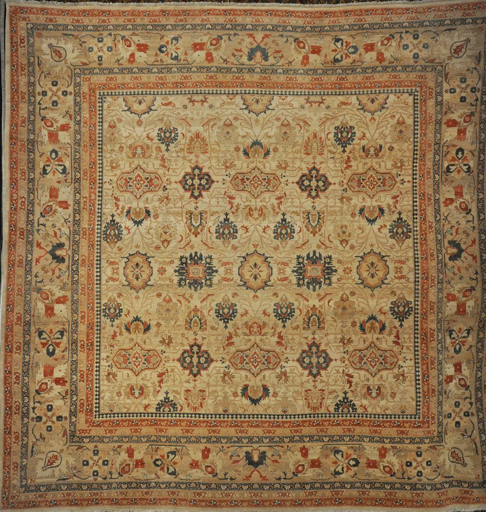 Fine Ziegler and Co. Farahan Authentic hand knotted wool