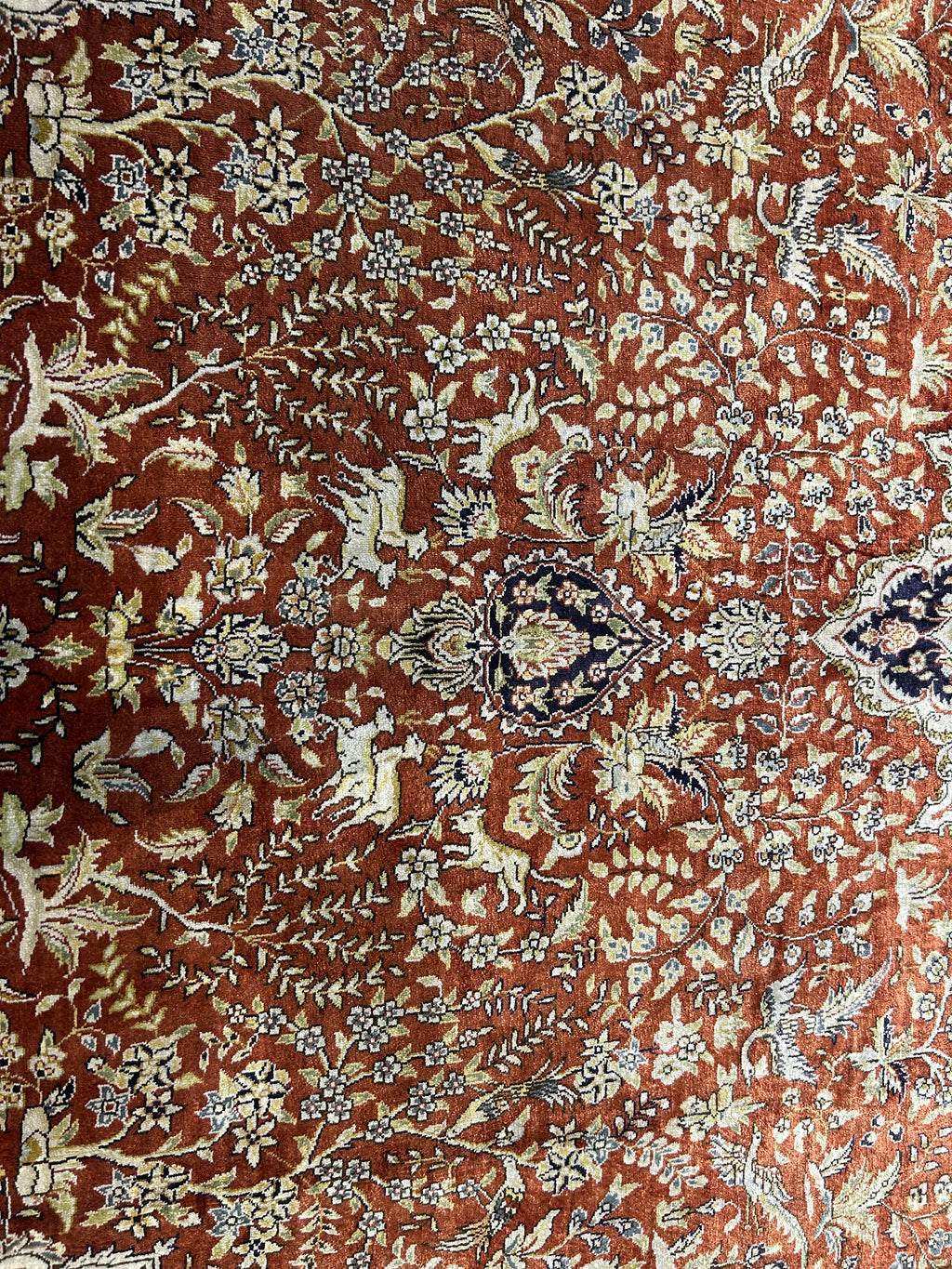 Vintage Silk Hereke 24366
