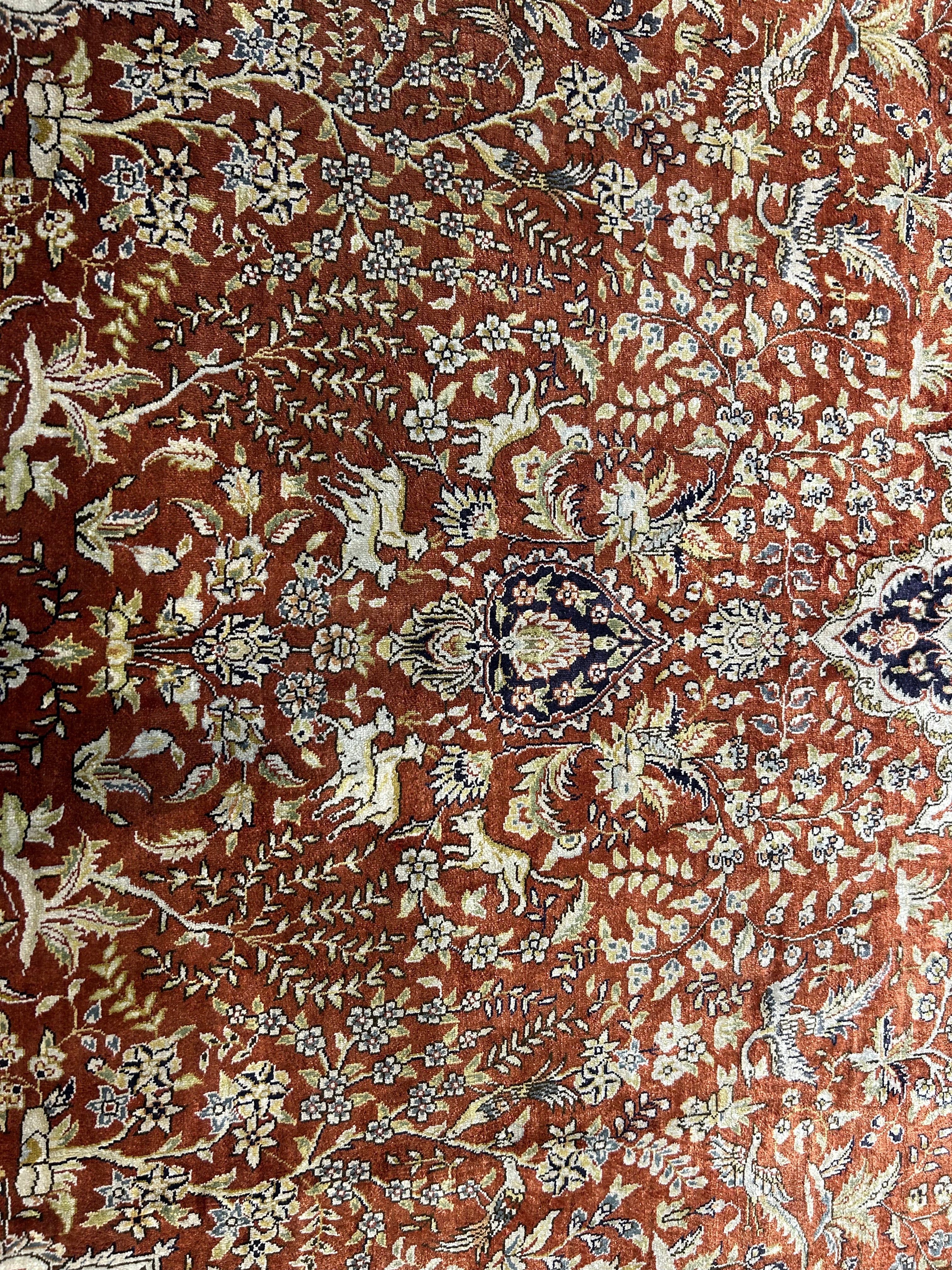 Vintage Silk Hereke 24366