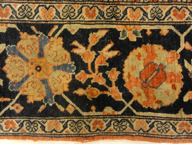 Small Antique Persian Sarouk Farahan 30108