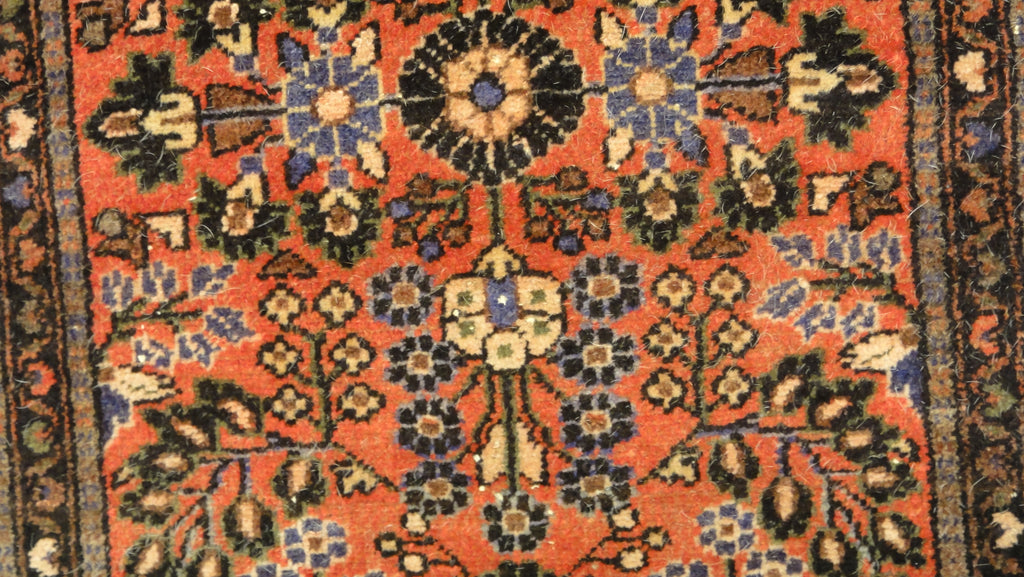 34556 Antique Hamedan Rug