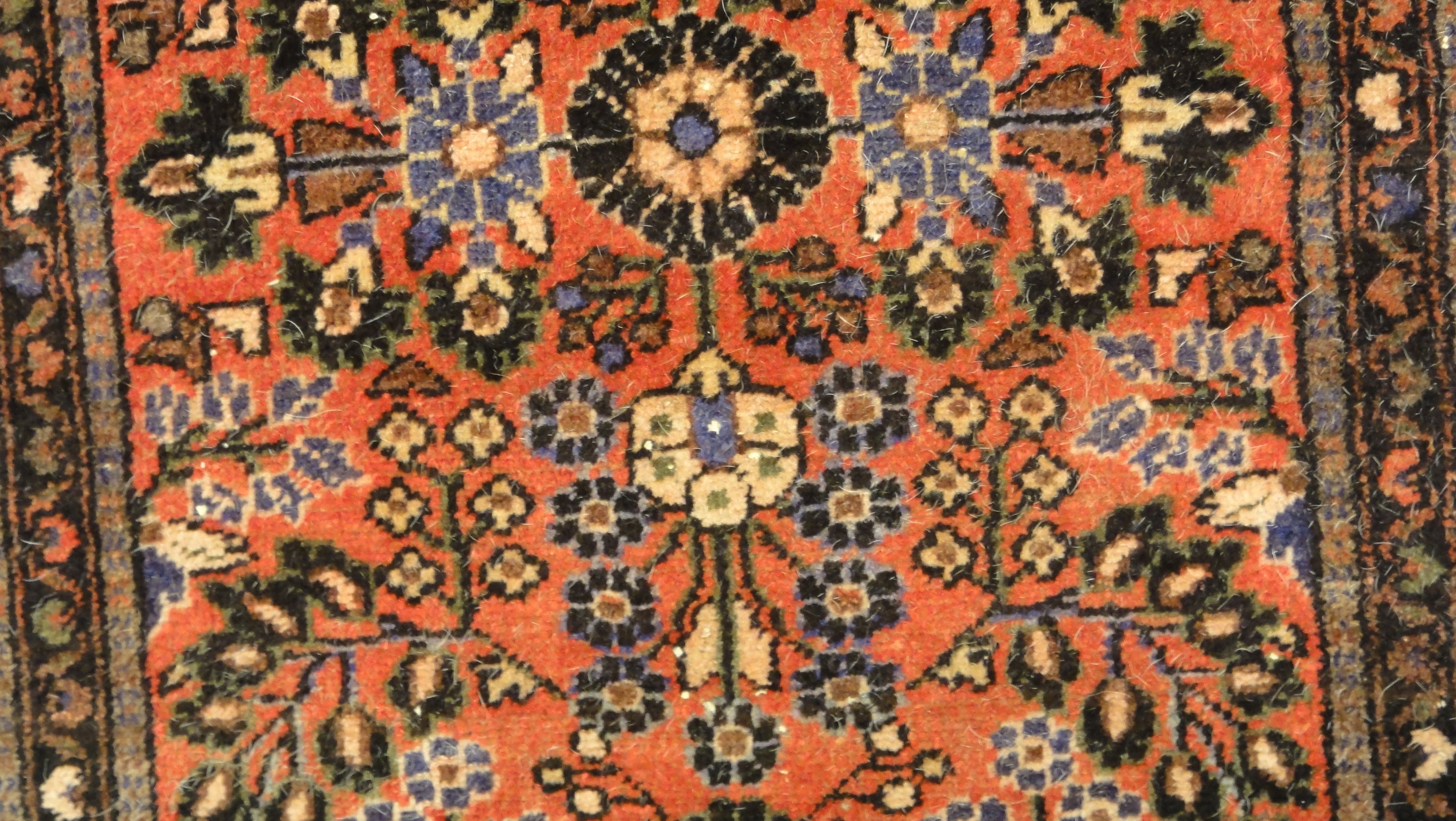 34556 Antique Hamedan Rug