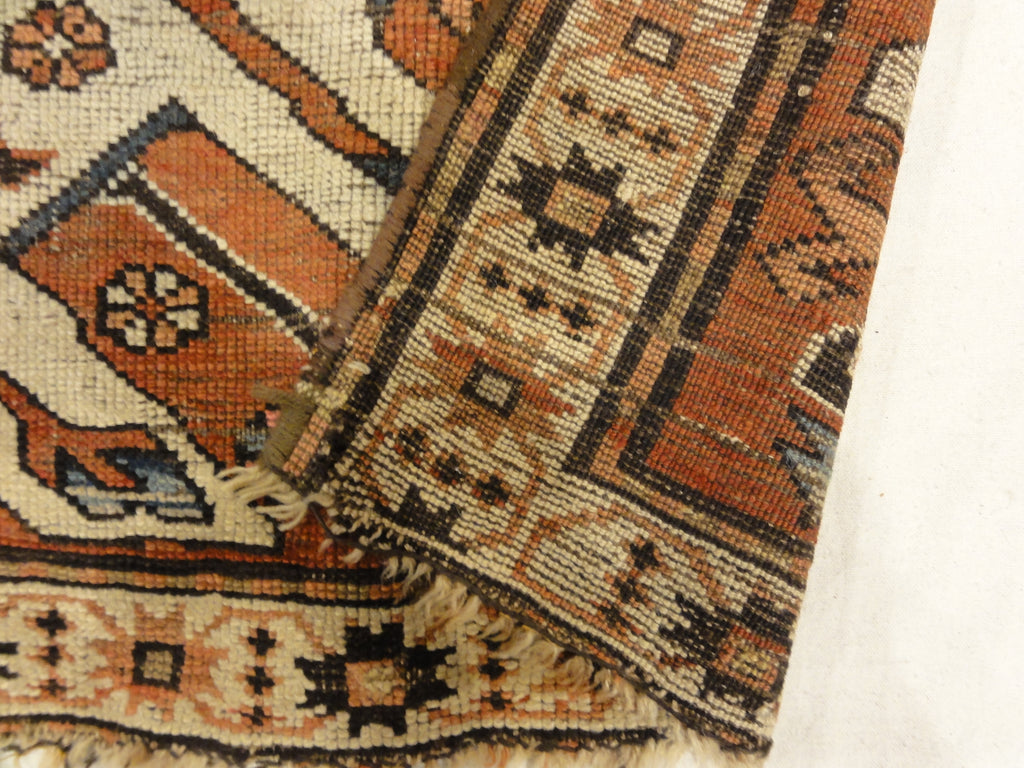 30729 Antique Eagle Kazak Chelaberd Rug