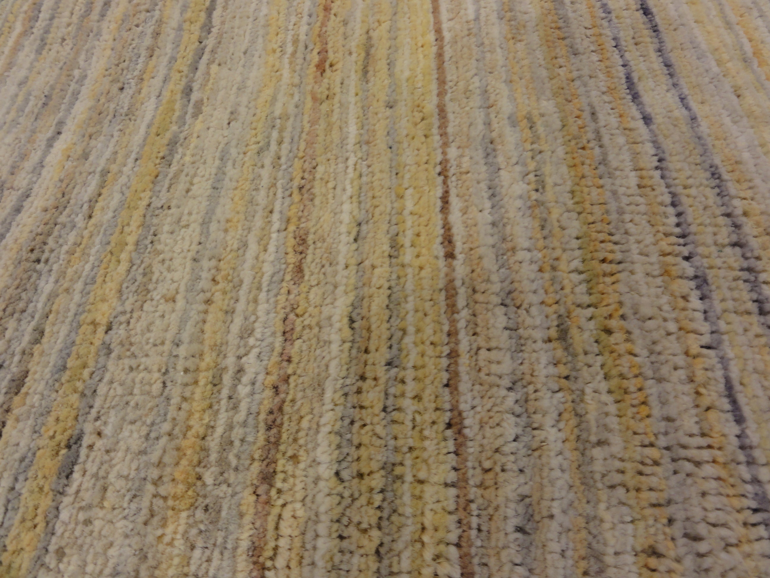 Leesa Organic Modern Stripes Rug. Ziegler and Company in collaboration with high end interior designer Leesa Wilson Goldmuntz in Santa Barbara, California.