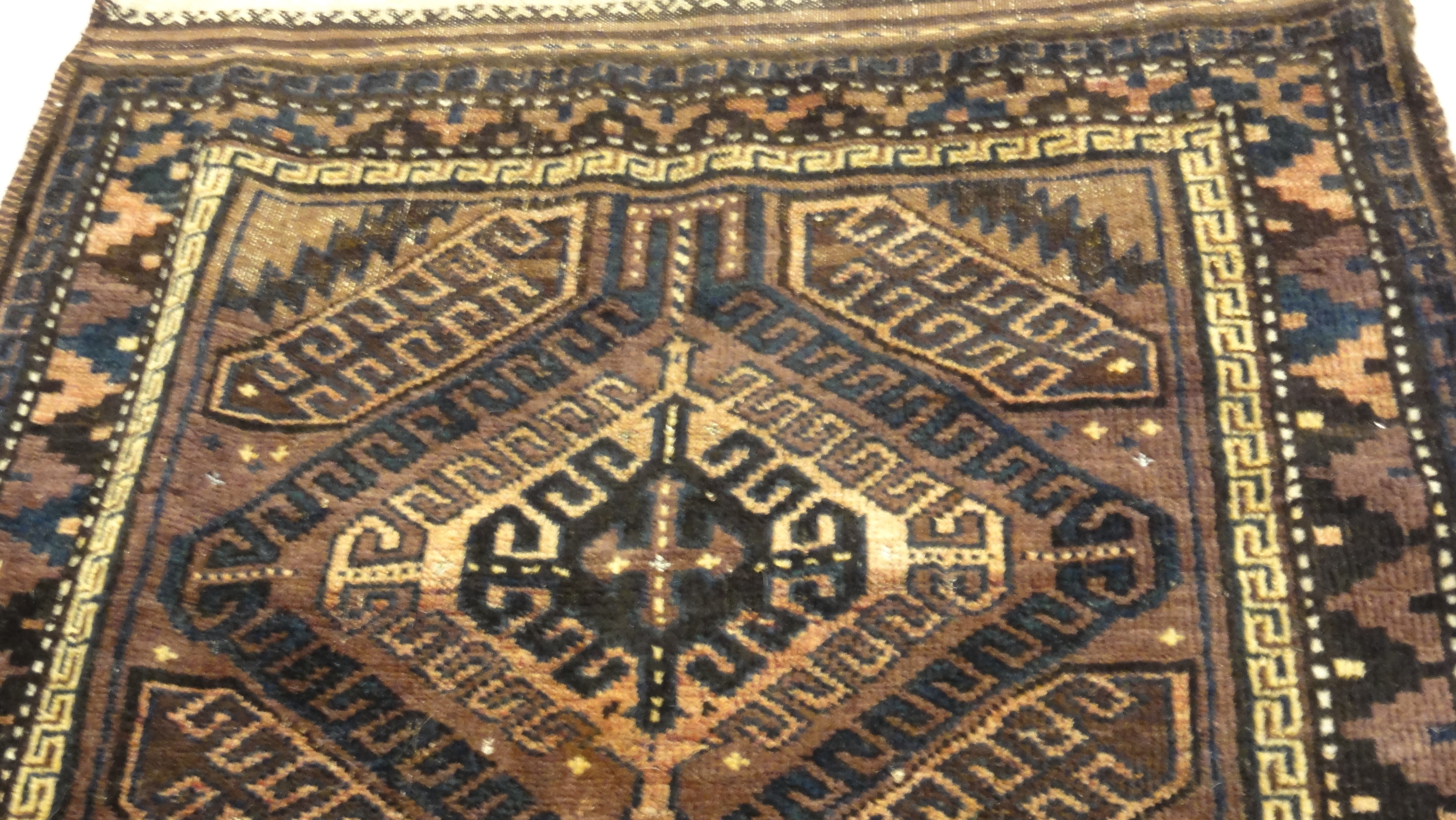 34585 Antique Baluchi Rug