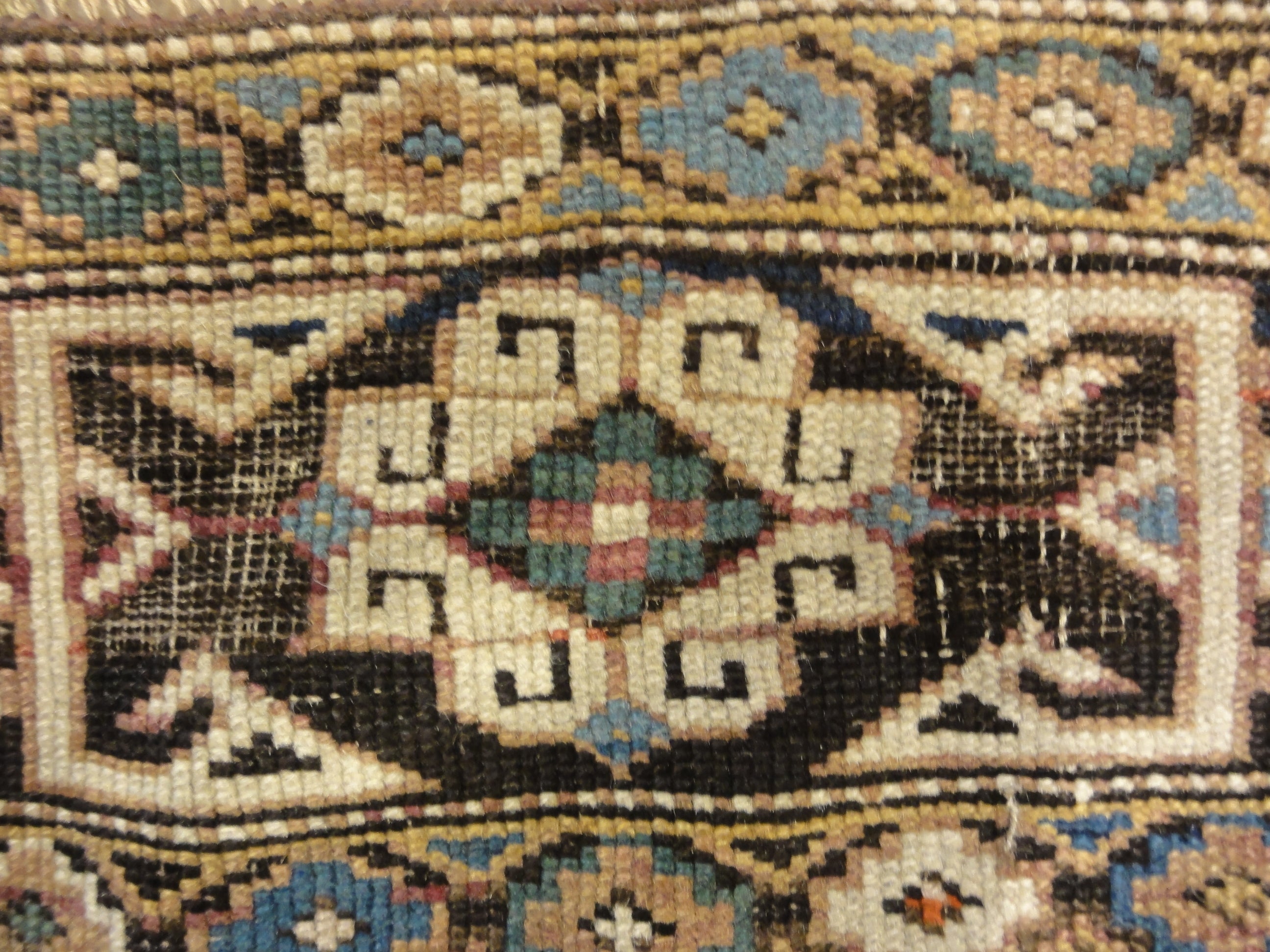 Antique Chichi Kuba Rug Circa 1880 30522