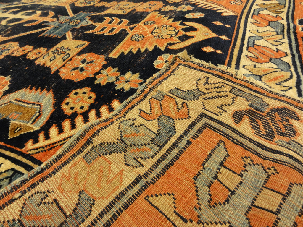 Antique Proto Kurdish Rug Early 19th Century. A piece of genuine authentic woven carpet art sold by Santa Barbara Design Center Rugs and More.