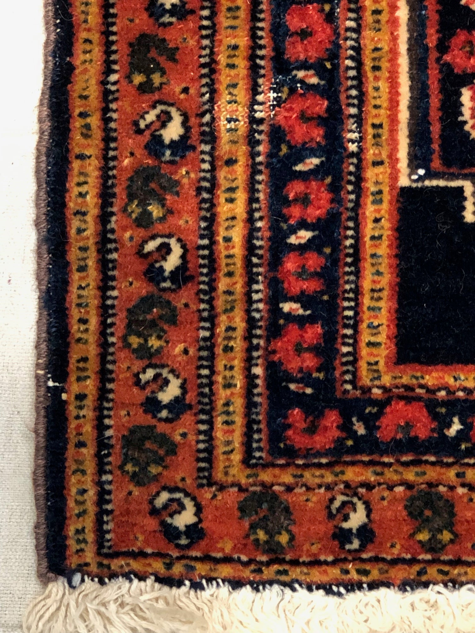 38220 Antique Rare Senneh Bagface