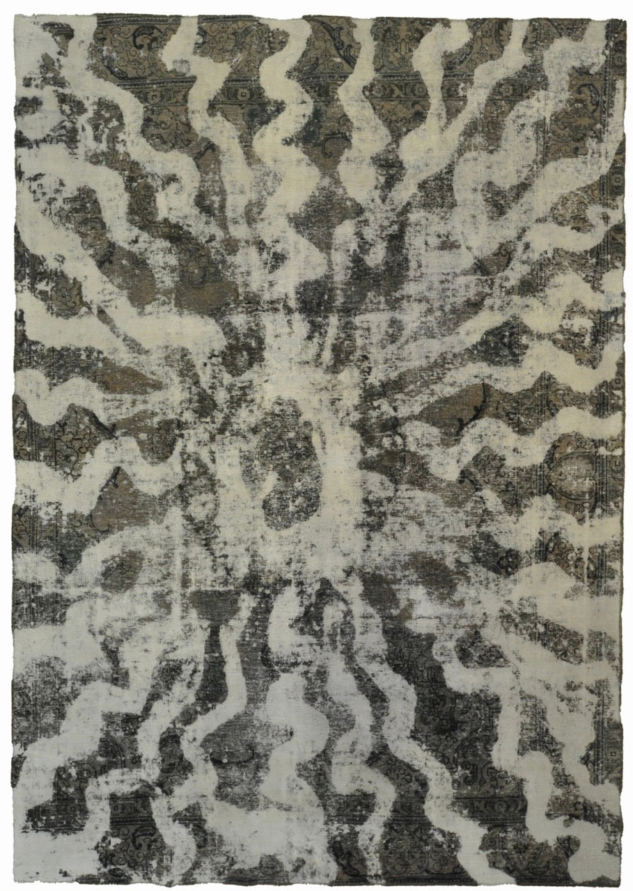 Vintage Persian Modern Rug 31345