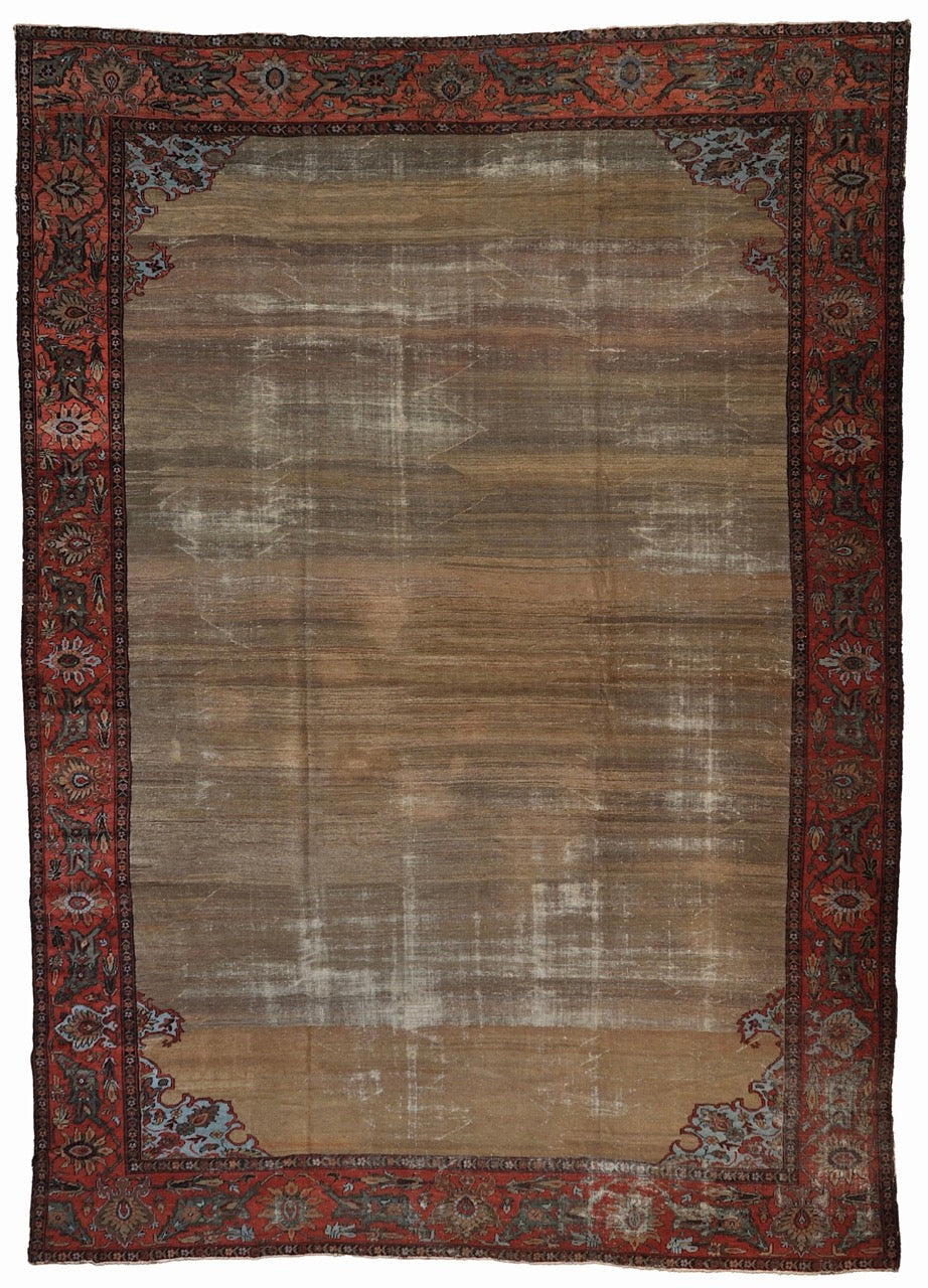 Antique Ziegler & Co Sultanabad Camel Hair