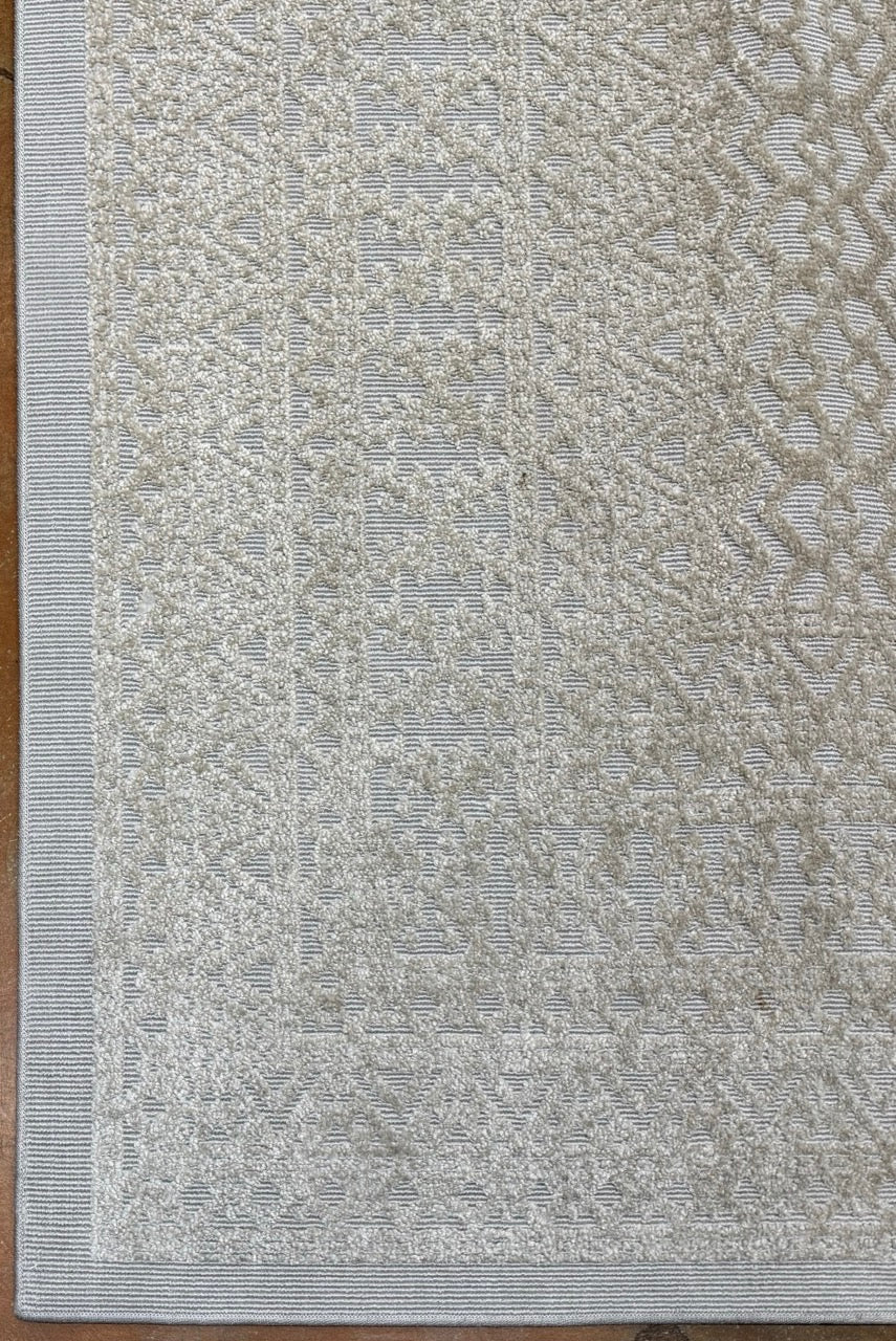 Ziegler & Co. Outdoor Modern Rug in Grey 25289