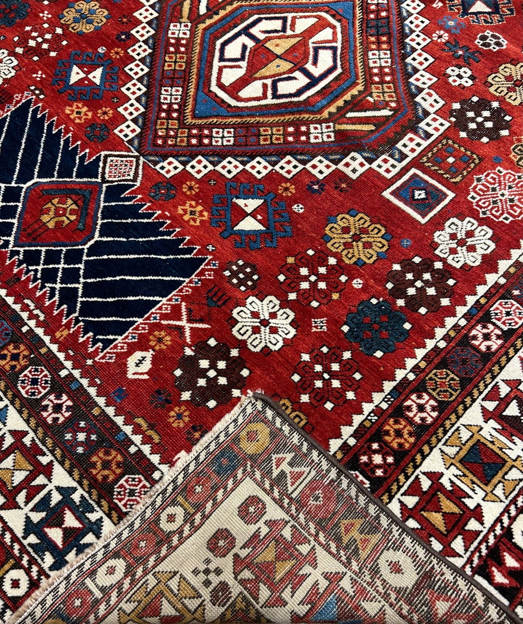 Rare Antique Caucasian Shirvan Runner 25290