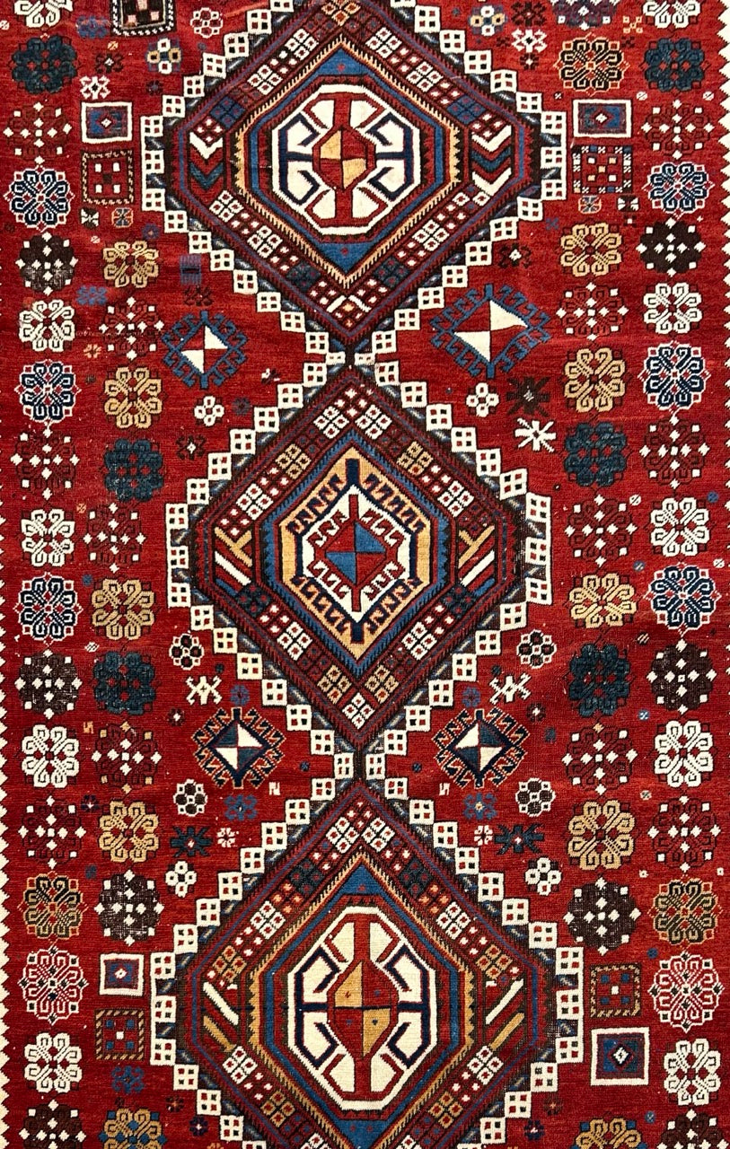 Rare Antique Caucasian Shirvan Runner 25290