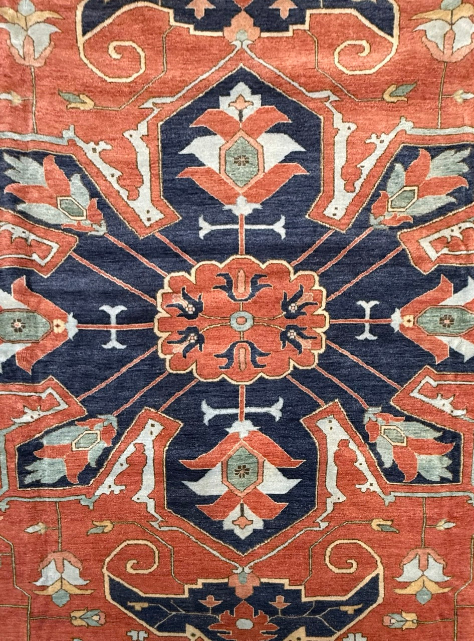 Ziegler & Co Antiqued Heriz Serapi 38205