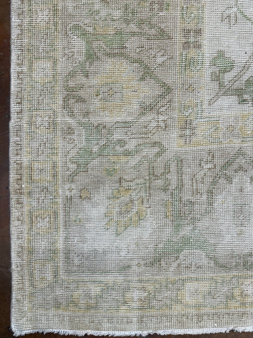 Fine Indian Oushak Rug 43541