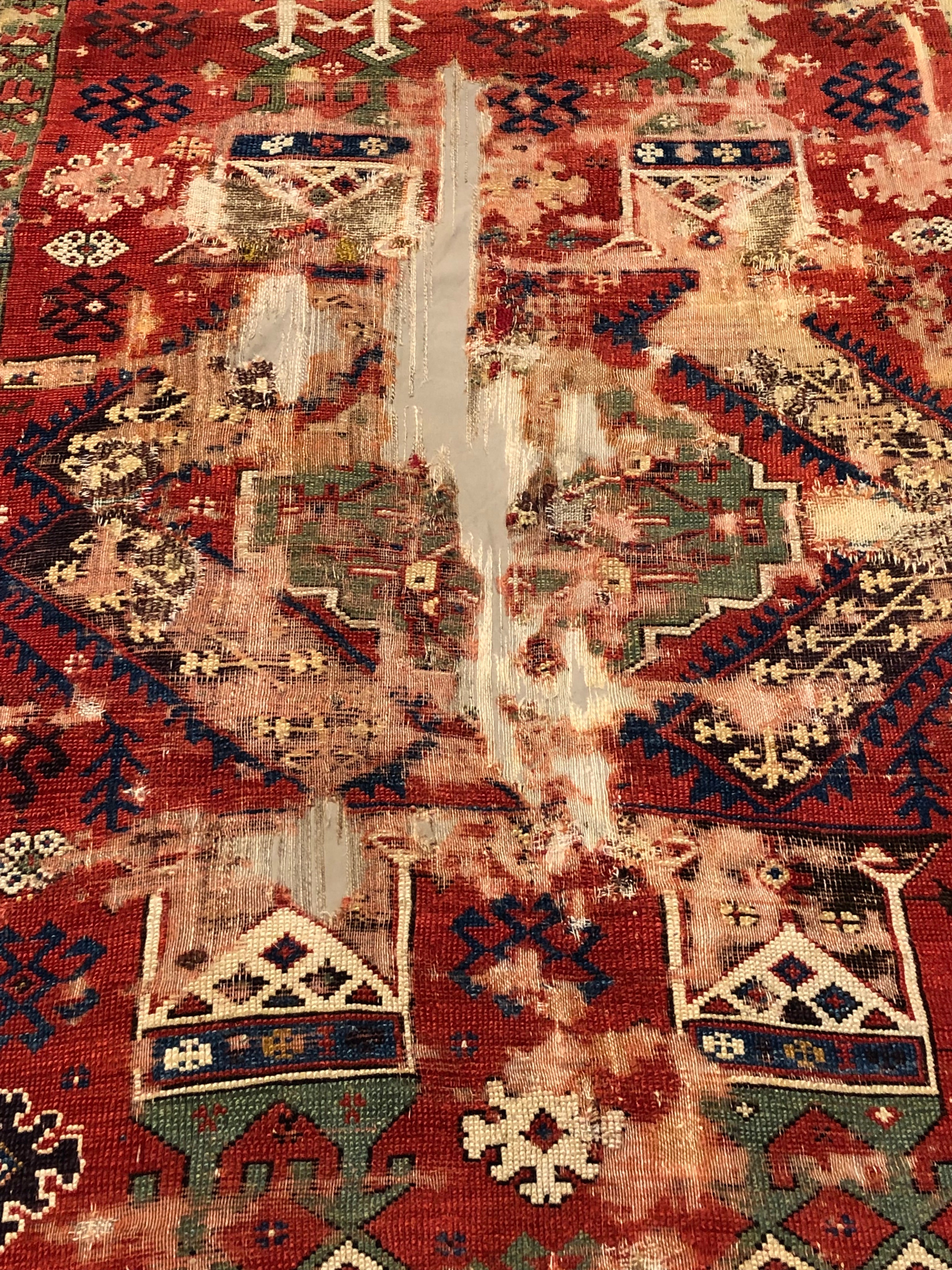 17th Century Turkish Konya Rug 37889
