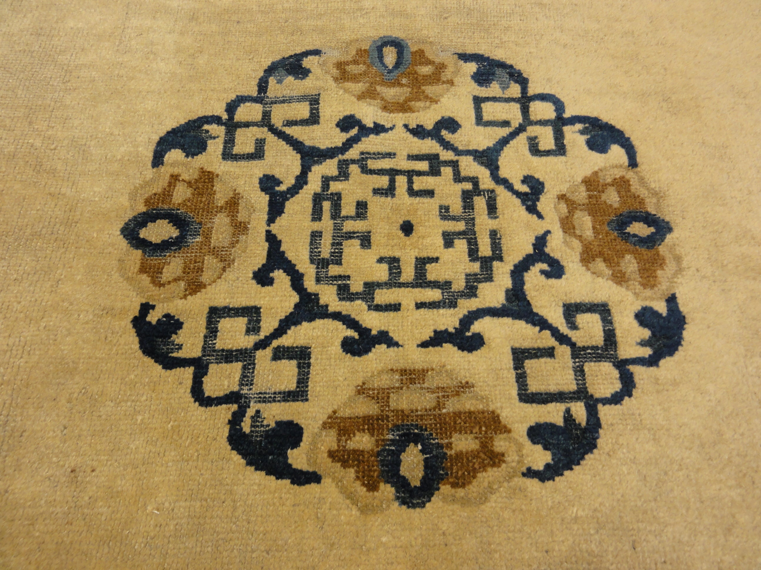 Antique Seven Horses Emperor’s Rug 30533