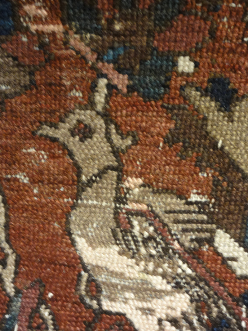 Rare Antique Bakhtiari Rug 35917