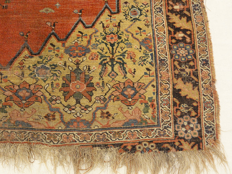 Early Bijar Wagireh Sampler Rug 31720