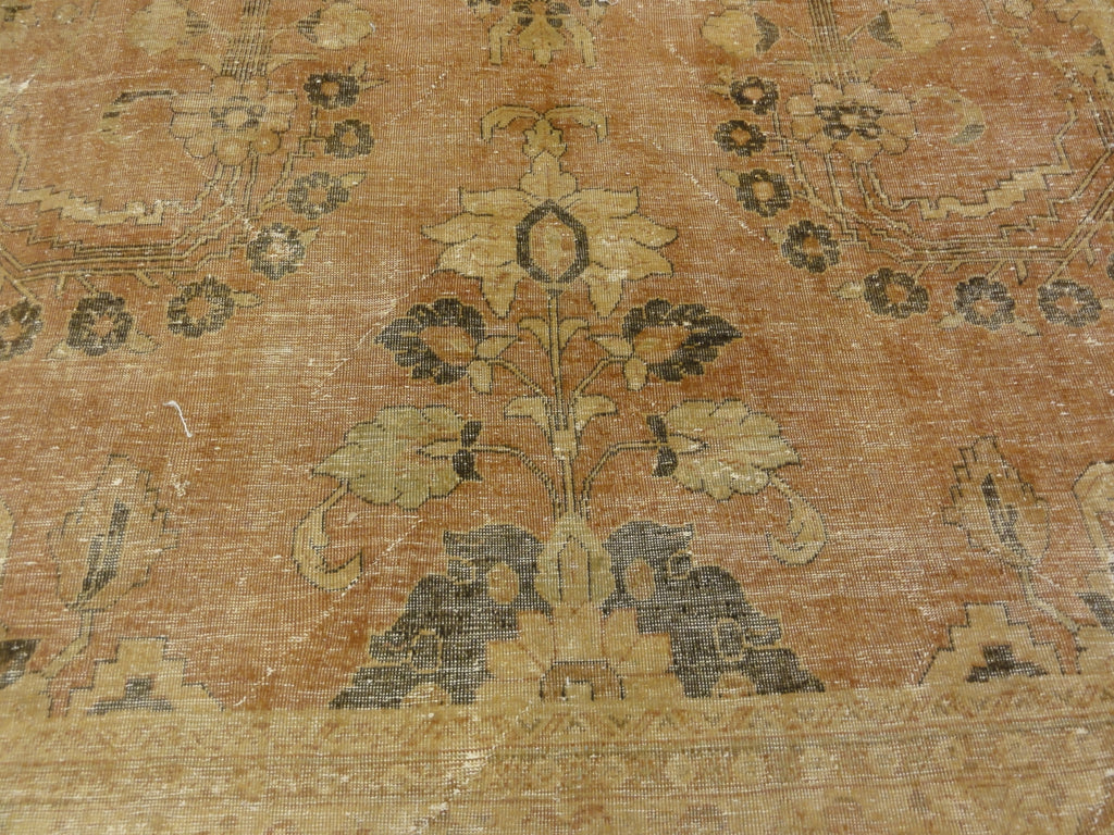 Beautiful Antique Beige Persian Tabriz Rug Genuine Woven Carpet Art Intricate Authentic Santa Barbara Design Center Rugs and More