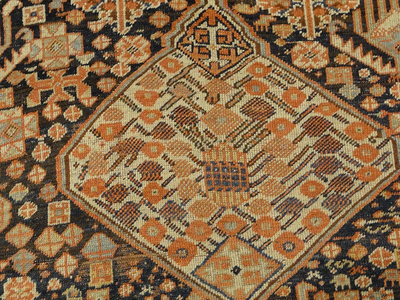 Antique Kahmseh Rug 32634